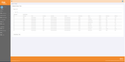 Select Bordereau Data Tab